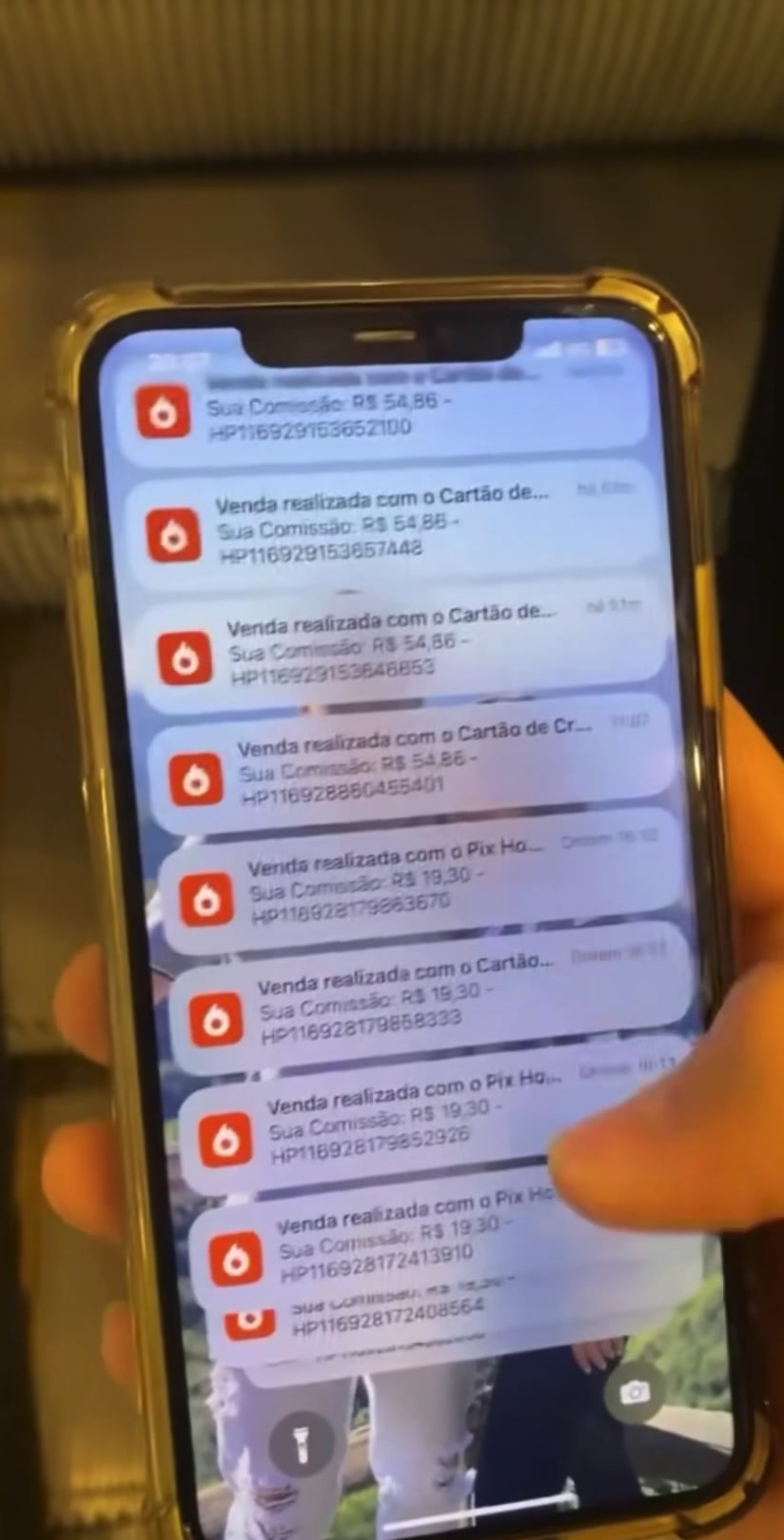 Prévia visual de aplicação